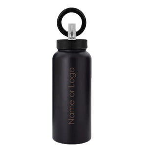 Magnetic Water Bottle with Phone Holder