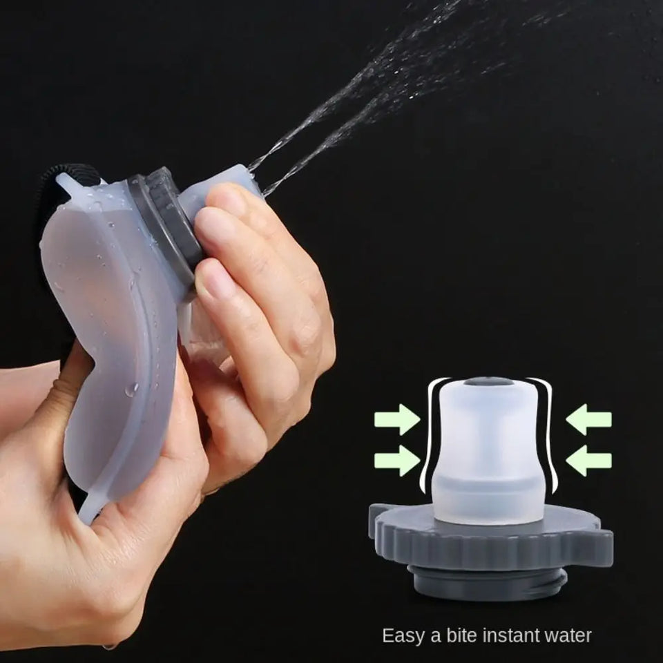 Mini Water Bottle for Running – Handheld 200ml Fitness Flask