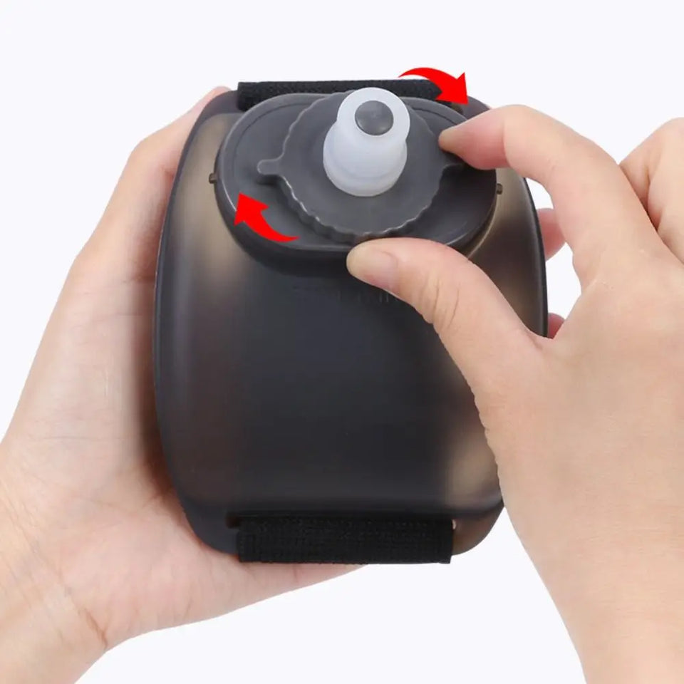 Mini Water Bottle for Running – Handheld 200ml Fitness Flask