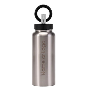 Magnetic Water Bottle with Phone Holder